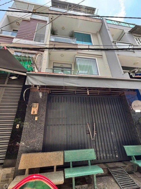 Bán nhà Hẻm 4m Gò Dầu - gần ngã tư Tân QUý, 5x17m, 4 Tầng, 5PN, Sổ A4, chỉ 7,9 Tỷ.