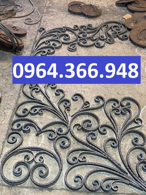 Phôi sắt hộp uốn cho mẫu cổng hiện đại