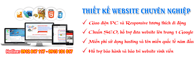 Thiết kế website ở TPHCM