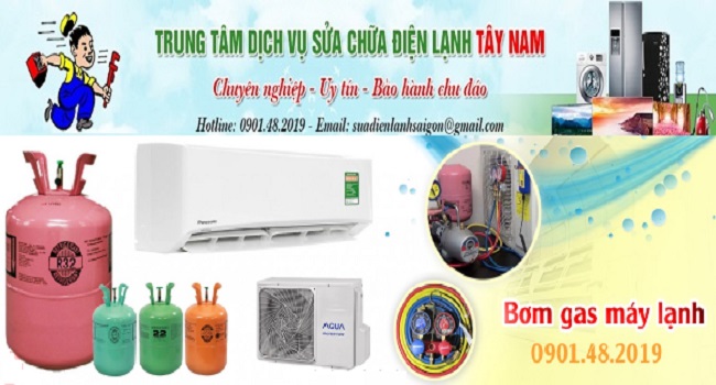 Bơm ga máy lạnh TPHCM