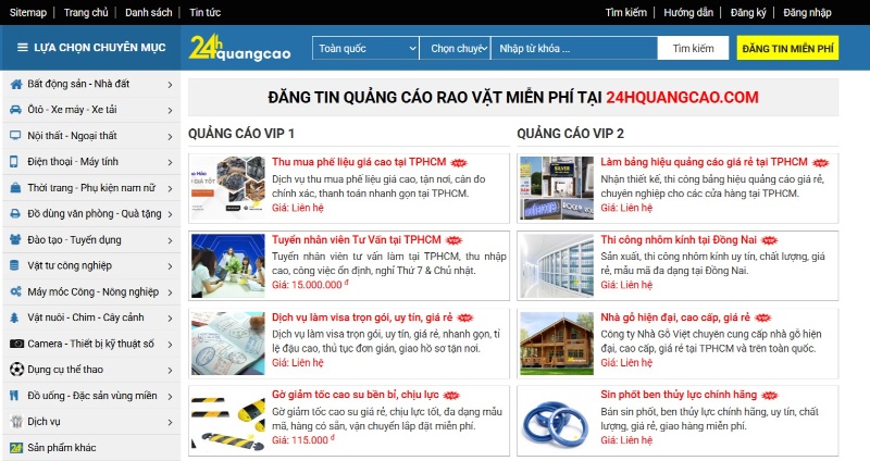 Chợ thanh lý đồ cũ