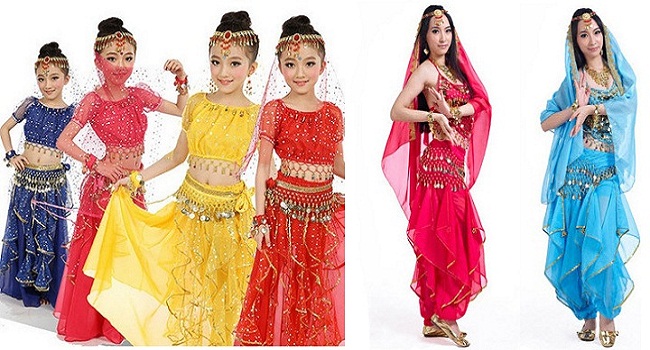 Cho thuê trang phục múa Ấn Độ