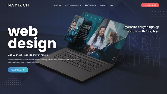 ​Công ty thiết kế website Maytech