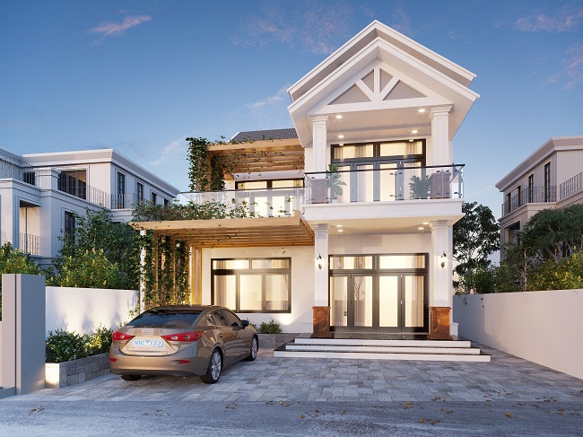 Dịch vụ thiết kế biệt thự đẹp hiện đại TPHCM giá rẻ