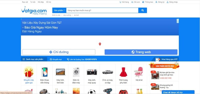 Mua bán rao vặt miền Bắc