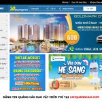 Trang web đăng tin quảng cáo rao vặt miễn phí - 24hQuangCao.Com