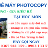 Cho thuê máy photocopy giá rẻ tại Hóc Môn