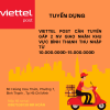 VIETTEL POST CẦN TUYỂN GẤP 2 NV GIAO NHẬN KHU VỰC BÌNH THẠNH THU NHẬP TỪ 10.000.000Đ-15.000.000Đ    