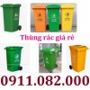  Thùng rác chất lượng giá tốt- thùng rác 120l 240l 660l giá rẻ tại cần thơ- lh 0911082000