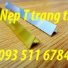 Nẹp T Inox màu Nẹp T nhôm trang trí sàn