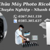 Sửa máy photo Ricoh tại Gò Vấp