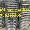 Cung cấp lưới thép hàn mạ kẽm đầy đủ các kích thước, hàng sẵn kho, báo giá cạnh tranh 