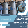 Khopnoimem, Khớp nối mềm inox nối bích – lắp bích, Khớp nối mềm nối bích chịu nhiệt