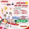 Vietjet vừa chính thức mở bán vé Tết 2025 với giá cực kỳ hấp dẫn 