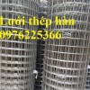 Lưới hàn mạ kẽm dày 2ly, 3ly, 4ly ô 50x50