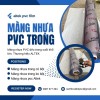 Màng nhựa pvc trong suốt không phun bột 0.5mm