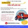 CÔNG TY VẬN TẢI MINH HÙNG TUYỂN 1 TÀI XẾ LÁI XE.