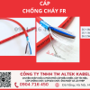 Tổng kho cáp chống cháy 2x1.0 Fr Altek Hồ Chí Minh, Hà nội, Đà Nẵng