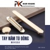 Tay nắm tủ dạng thanh bằng đồng cao cấp NK455A | Zalo 0901 196 552