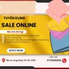 Tuyển sale online (làm việc tại văn phòng)