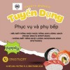 Tuyển Phục vụ và Phụ bếp 