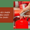 Hướng dẫn xin giấy phép PCCC cho cơ sở kinh doanh