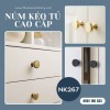 Núm kéo tủ tròn cao cấp thiết kế trơn NK267 | Zalo 0901 196 552