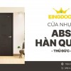 Cửa Nhựa ABS Hàn Quốc Tại Thủ Đức - Bền Đẹp, Chống Nước