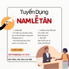 Tuyển (nam) nv trực quầy lễ tân nhà nghỉ