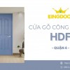 Cửa Gỗ HDF Quận 4 Giá Rẻ – Độ Bền Cao, Phù Hợp Mọi Không Gian