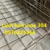 Lưới hàn inox 304 sợi 2mm, 3mm ô 50x50