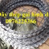 Dây thép gai lưỡi dao đường kính 40cm, 50cm, 60cm