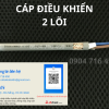 Cáp điều khiển có lưới chống nhiễu Altek Kabel 2x0.5mm2