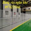 Vách lưới ngăn kho D5a50x150