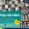 Khớp nối mềm máy phát điện, khớp nối mềm inox 304, khớp nối mềm nối bích chịu nhiệt