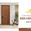 Cửa Nhựa ABS Hàn Quốc Tại Quận Tân Bình | Đẹp, Bền, Giá Rẻ