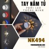 Núm cửa tủ cao cấp phối đèn LED thông minh NK494 | Zalo 0901 196 552