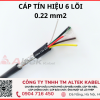 Cáp truyền tín hiệu âm thanh 6x0.22 6 sợi Altek Kabel