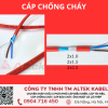 Cáp chống cháy FR 2x1.5 tại Đà Nẵng, Sài Gòn, Hà Nội, Hải Phòng