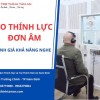 Đo thính lực đơn âm đánh gái khả năng nghe