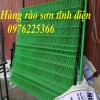 Hàng rào lưới sơn tĩnh điện - Hàng rào mạ kẽm nhúng nóng 