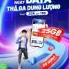 D25 MobiFone - Gói cước đón xuân, thả ga dung lượng