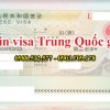 Dịch vụ làm visa Trung Quốc nhanh - vắng mặt cho tỉnh miền tây nhanh