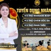 TUYỂN DỤNG NHÂN VIÊN THẨM MỸ VIỆN SPA