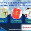 Cập nhật địa chỉ doanh nghiệp Biên Hòa nhanh chóng