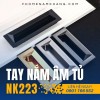 Tay nắm âm tủ cao cấp NK223 | Zalo 0901 196 552