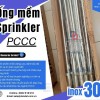 Ống mềm inox chữa cháy, ống nối đầu phun, khớp nối mềm PCCC - đầu phun sprinkler