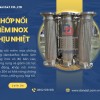 Khớp nối mềm chống rung, khớp nối mềm inox giảm chấn, khớp nối mềm nối bích inox 304