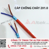 Cáp chống cháy 2x1.0 CV/FR Altek Kabel Đà Nẵng, Hà Nội. HCM