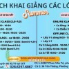 LỊCH HỌC IELTS TẠI CET NĂM 2025 tại TÂN PHÚ